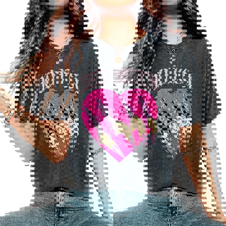 Bad Bitch Feminist Girls Bad Ass Independant Woman Women's Oversized Comfort T-Shirt