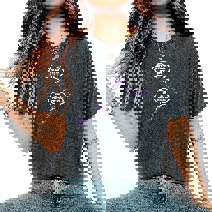 Broma Neurocientífica Camiseta extragrande cómoda para mujer