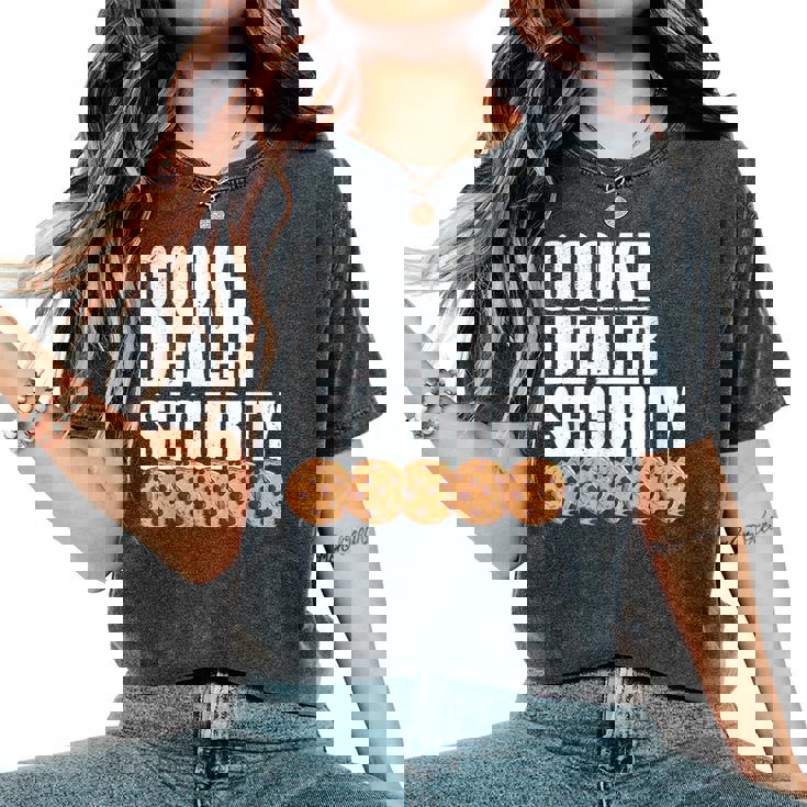 Cookie Dealer Security Cookie Dealer Scout For Girls Women's Oversized Comfort T-Shirt