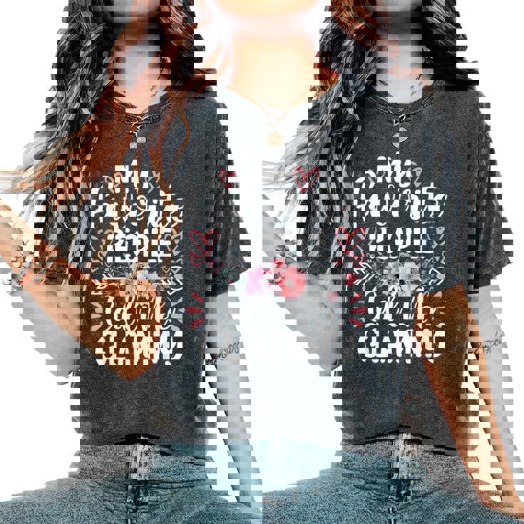 Womens My Favorite People Call Me Grammy T-Shirt