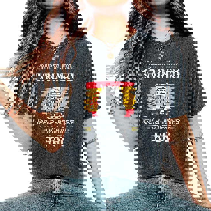 Hombre Algunas Personas Me Llaman Camionero Papa Hombre Regalo Camiseta extragrande cómoda para mujer