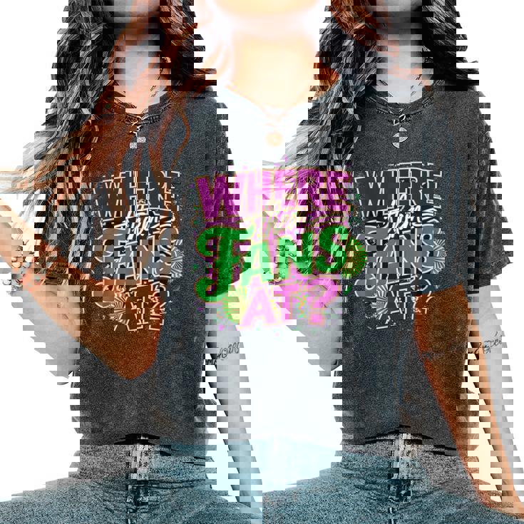 Where Them Vintage Fans At Black Girl For Girls Women's Oversized Comfort T-Shirt