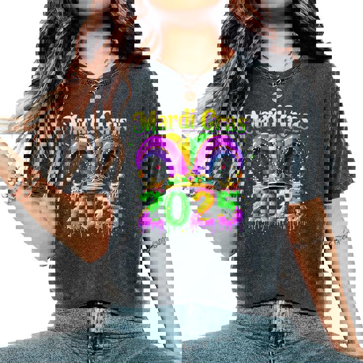 Mardi Gras 2025 Outfits For Women Women's Oversized Comfort T-Shirt