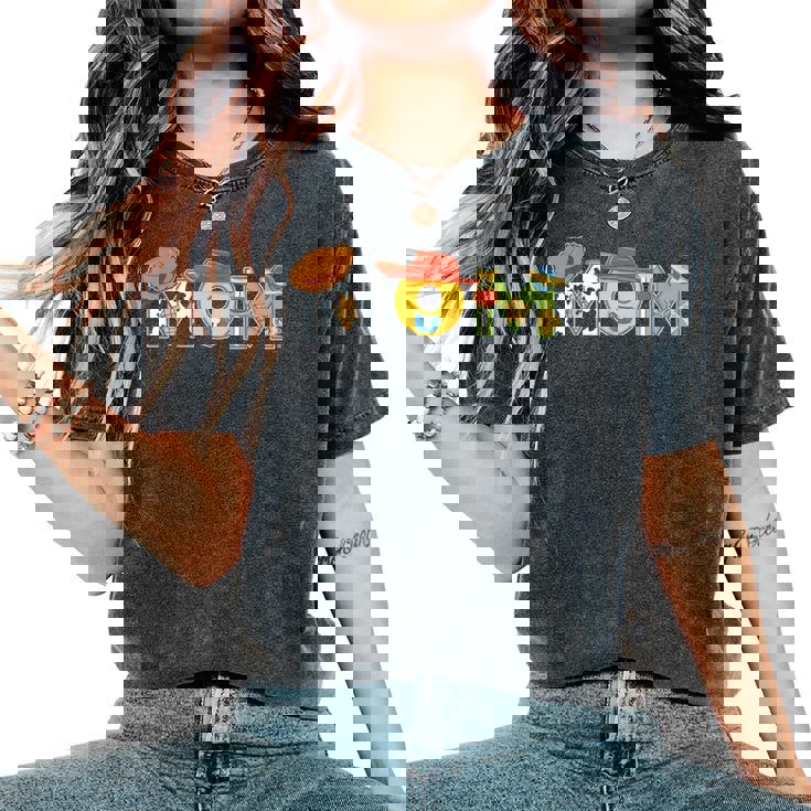 Mom Western Sheriff Woody Idea Women's Oversized Comfort T-Shirt