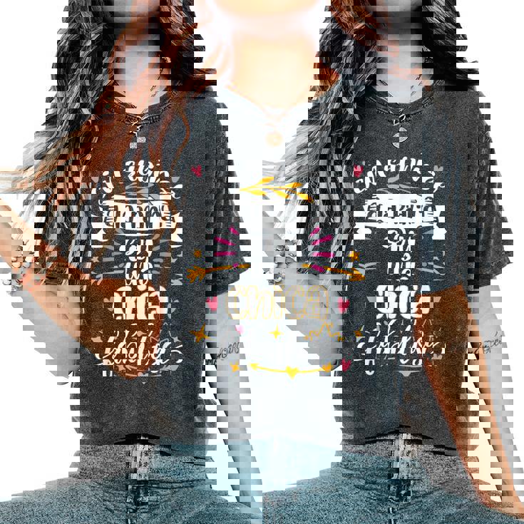 Una Chica Fabulosa Divertido Adolescentes Chica Joven Camiseta extragrande cómoda para mujer