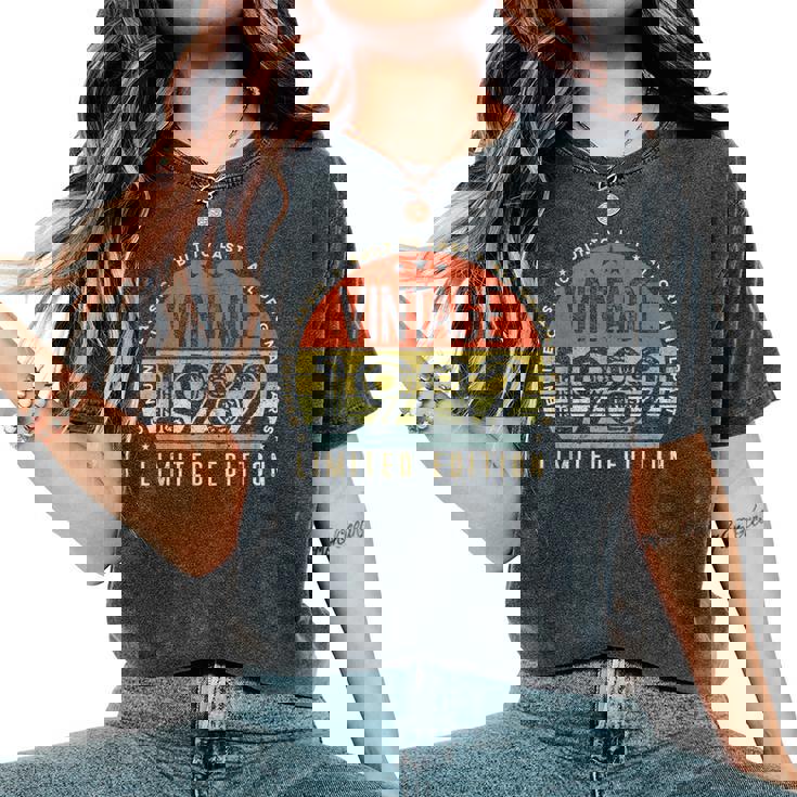 Vintage 1982 Edición Limitada Retro Hecho En 1982 Hombres Es Camiseta extragrande cómoda para mujer