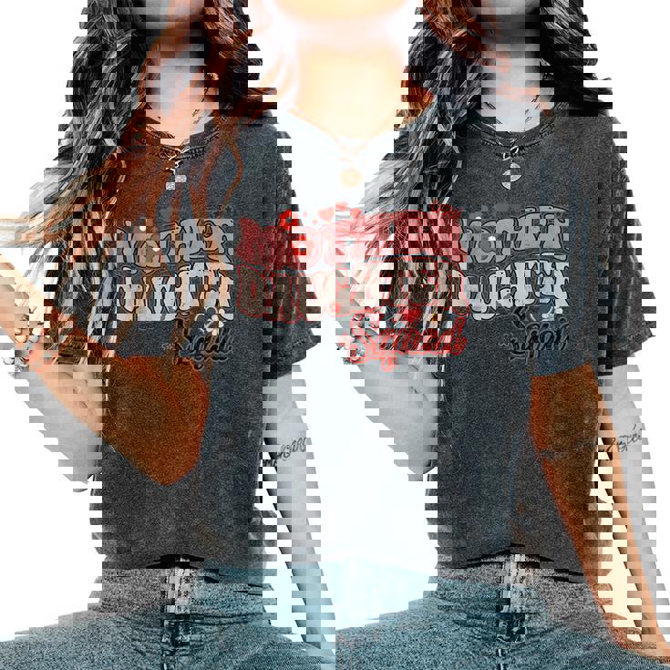 Mother Daughter Squad Matching Mom Groovy Women's Oversized Comfort T-Shirt Mother Daughter Squad Matching Mom Groovy Women's Oversized Comfort T-Shirt