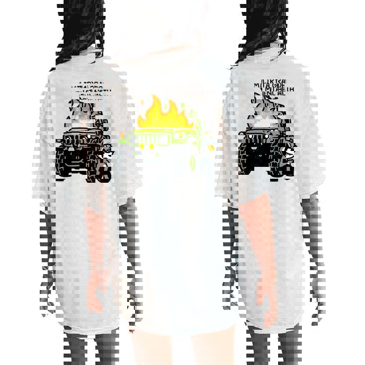 Military Grade Mental Health Women's Oversized Comfort T-Shirt Back Print Military Grade Mental Health Women's Oversized Comfort T-Shirt Back Print