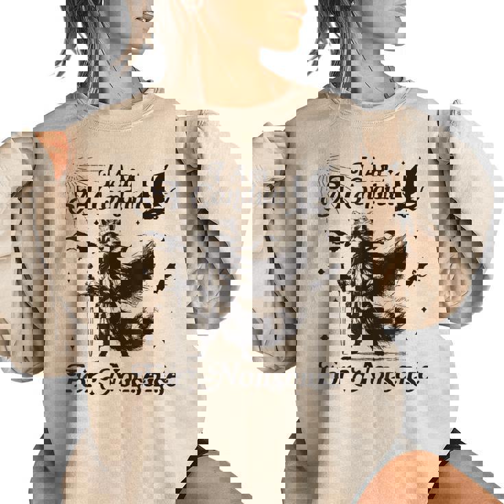 Trendy Raccoon Oversized Sweatshirt | Graphic Fun for Women