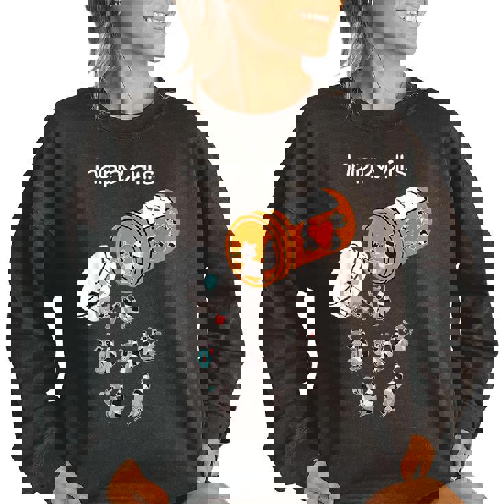 Raccoon Lover Women’s Sweatshirt - Fun Wildlife Inspiration