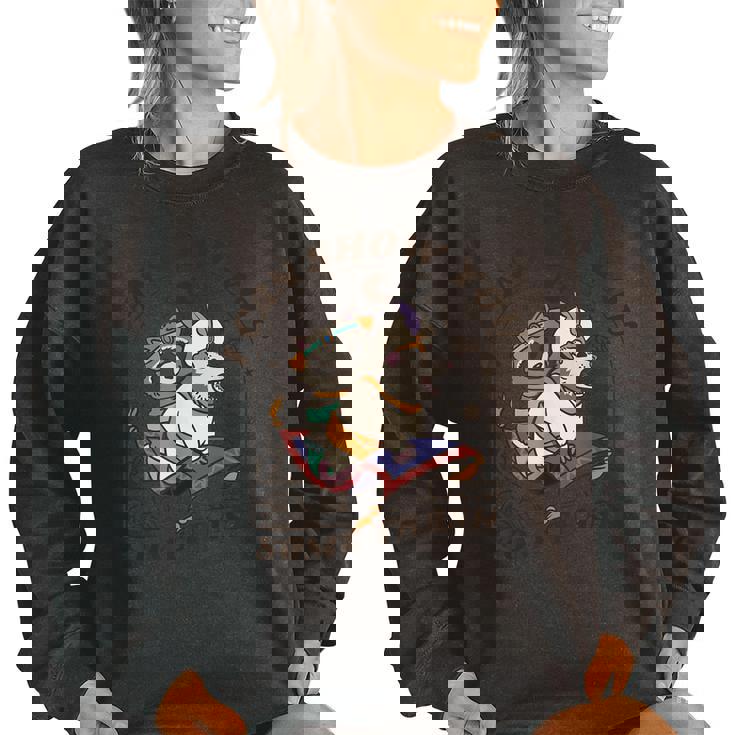I Can Show You Some Trash Raccoon Possum Raccoon Tee Women's Oversized Sweatshirt I Can Show You Some Trash Raccoon Possum Raccoon Tee Women's Oversized Sweatshirt