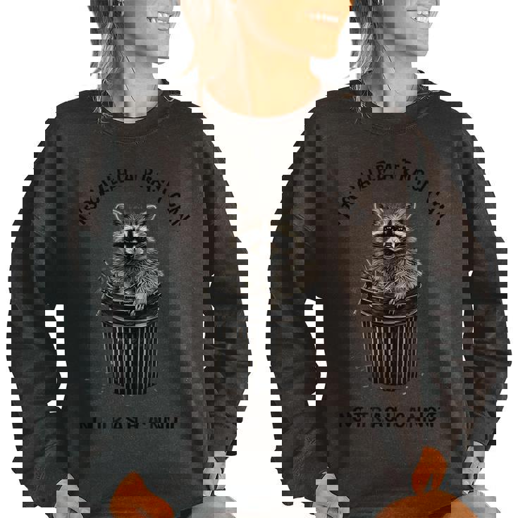 Raccoon Graphic Women’s Oversized Sweatshirt | Fun & Cozy Casual Wear