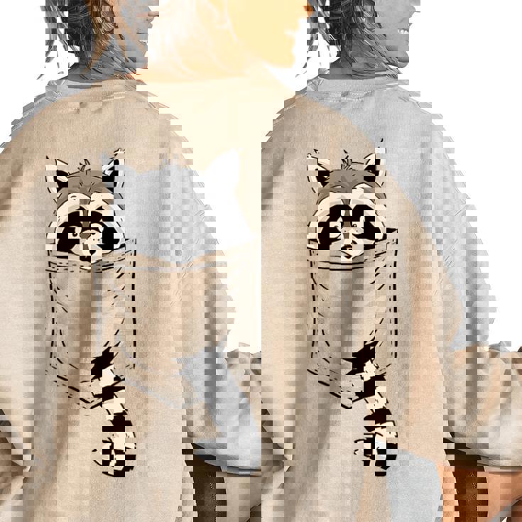 Skizzenmonster Raccoon Trash Panda 's Blue Cartoon Animal Pocket Trash Panda Casual Modern Short Sleeve Classic Fit Pull On Crew Neck Small Women's Oversized Sweatshirt Back Print Skizzenmonster Raccoon Trash Panda 's Blue Cartoon Animal Pocket Trash Panda Casual Modern Short Sleeve Classic Fit Pull On Crew Neck Small Women's Oversized Sweatshirt Back Print
