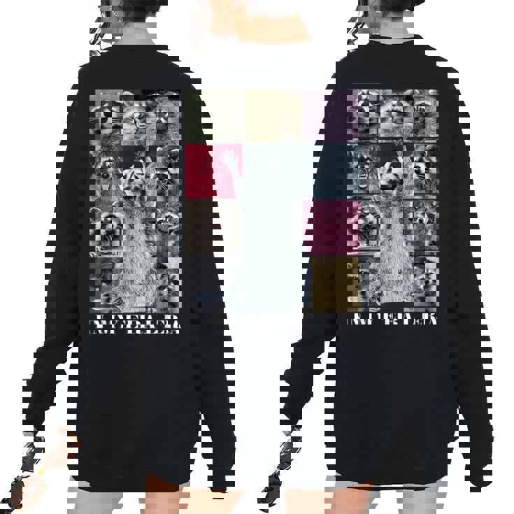 Feral Era Raccoon Women's Oversized Sweatshirt | Funny Meme
