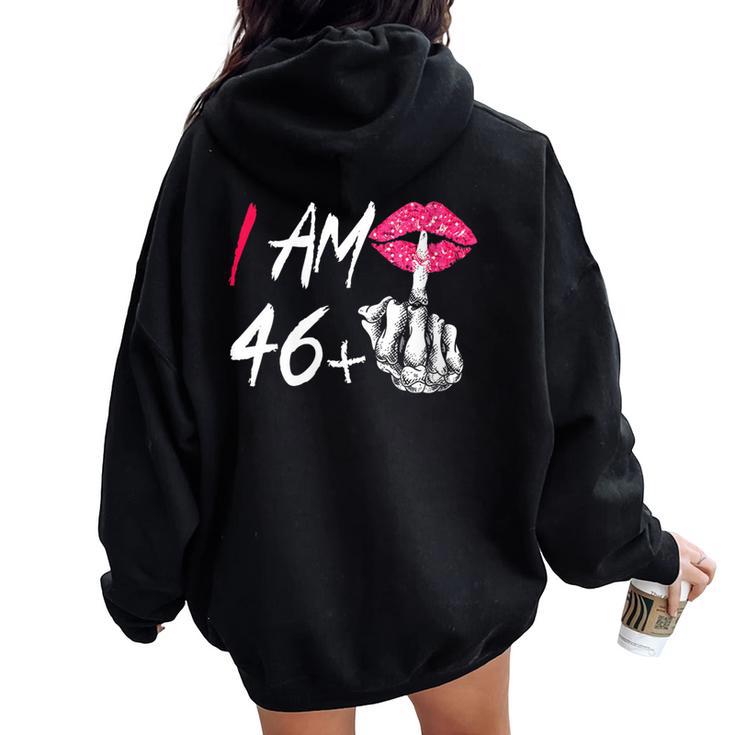 Sweat à Capuche Oversize Femme - Impression Streetwear - Poche Kangourou - Chaud Et Confortable - Pour Tous Les Jours