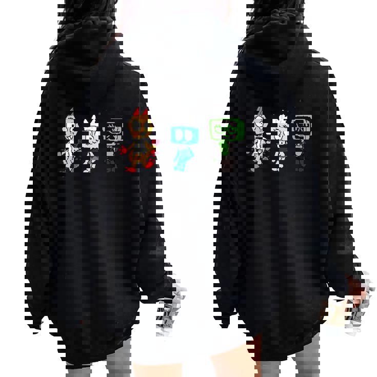 トップス VERA kumamivibes hoodie 2023 Allover Pompadour Daruma Print Hooded Sweatshirt – EVISU