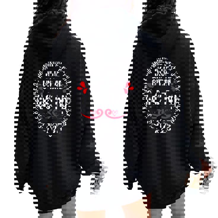 Girls Trip 2025 Vacation Travel Girls Night Out Women Oversized Hoodie Back Print