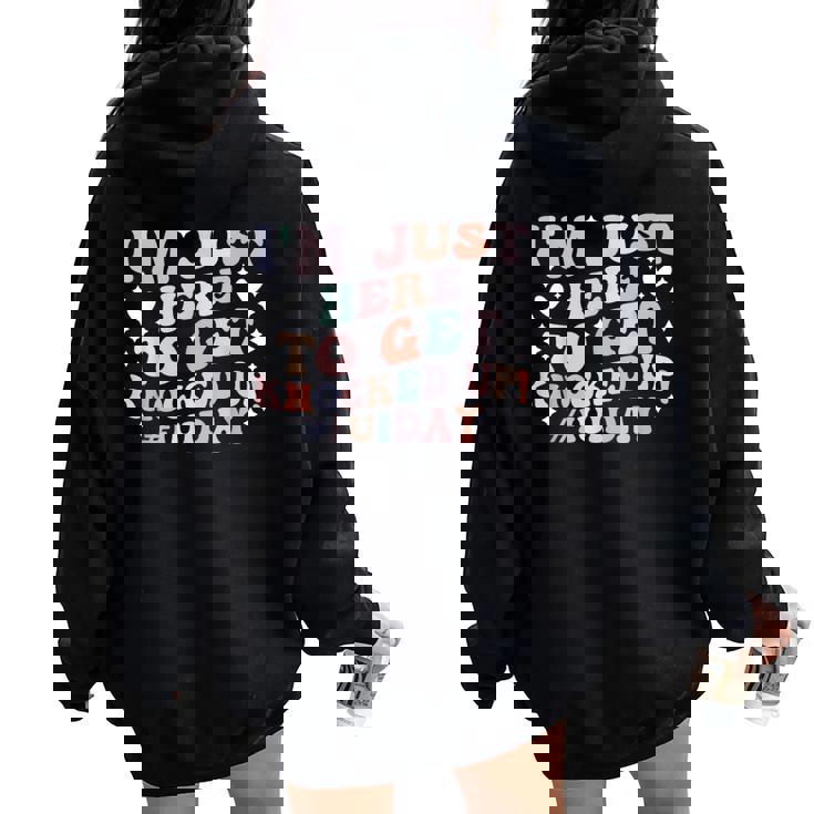 Iui Day Intrauterine Insemination Iui Mom Iui Mother Women Oversized Hoodie Back Print