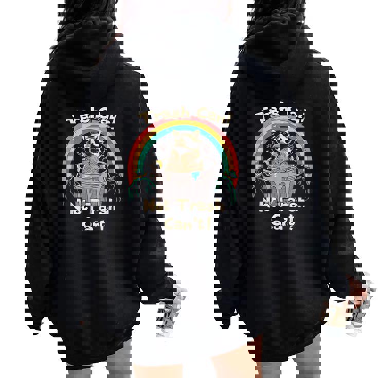 Raccoon Back Print Women's Oversized Hoodie | Fun & Eco Theme Raccoon Back Print Women's Oversized Hoodie | Fun & Eco Theme