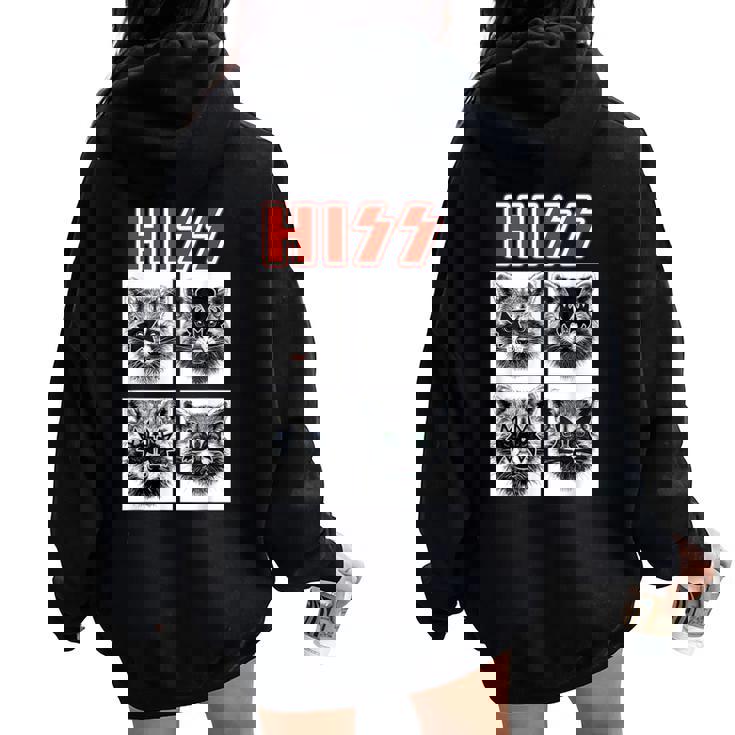 Raccoon Band Concert Hoodie - Oversized | Unisex Back Print