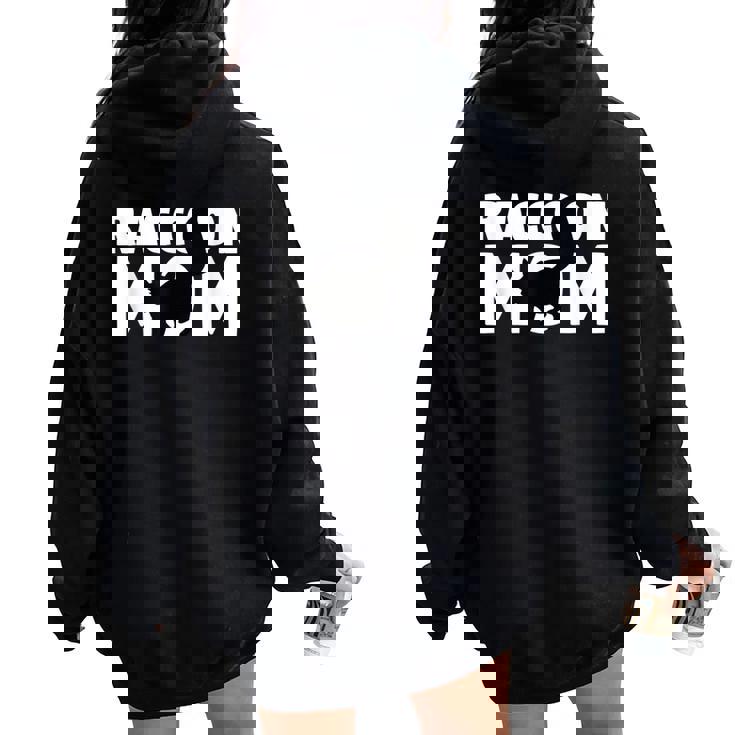 Raccoon Lover Oversized Hoodie for Mom | Animal Back Print Tee Raccoon Lover Oversized Hoodie for Mom | Animal Back Print Tee