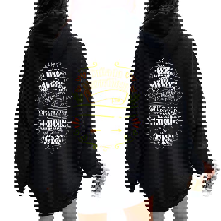 Una Cuñada Maravillosa Regalo Original Para Una Cuñada Women Oversized Hoodie Back Print