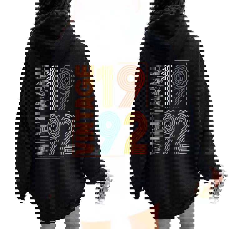 Vintage De 1992 Para Edición Limitada Women Oversized Hoodie Back Print