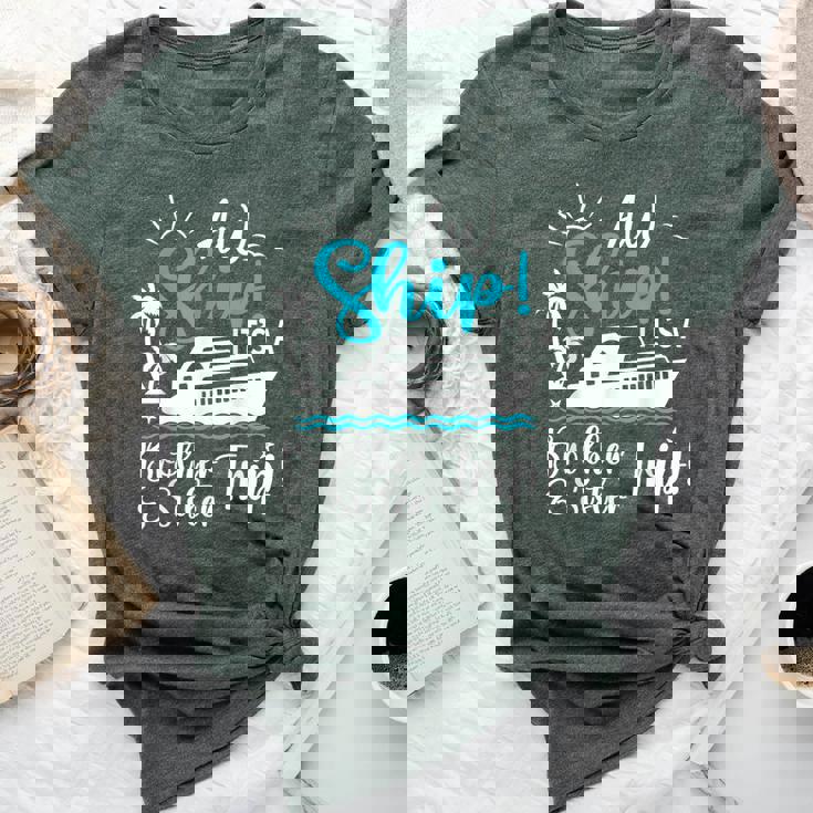 Brother Sister Cruise Trip Cruising Vacation Matching Bella Canvas T-shirt