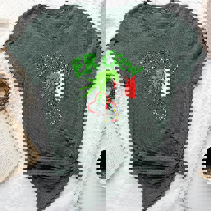 Er Christmas Nurse Crew Nursing Christmas Pattern Bella Canvas T-shirt