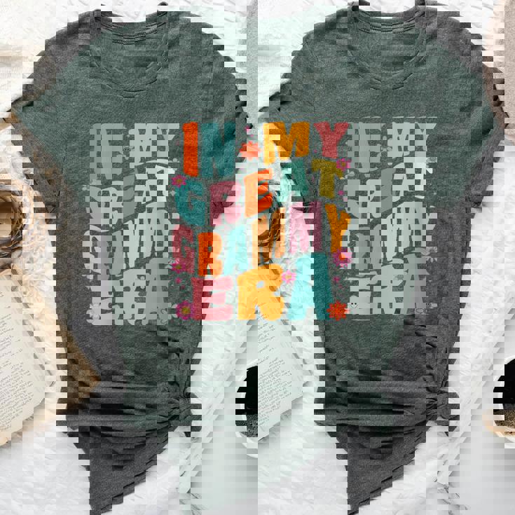 In My Grammy Era Baby Announcement Grandma Mother's Day Bella Canvas T-shirt