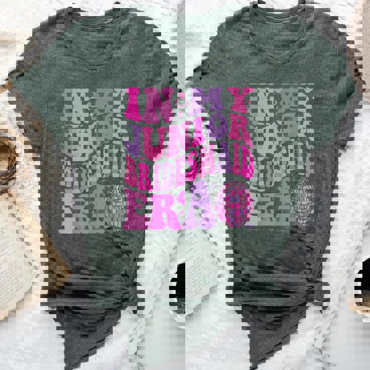 Groovy In My Junior Bridesmaid Era Wedding Bride Engagement Bella Canvas T-shirt