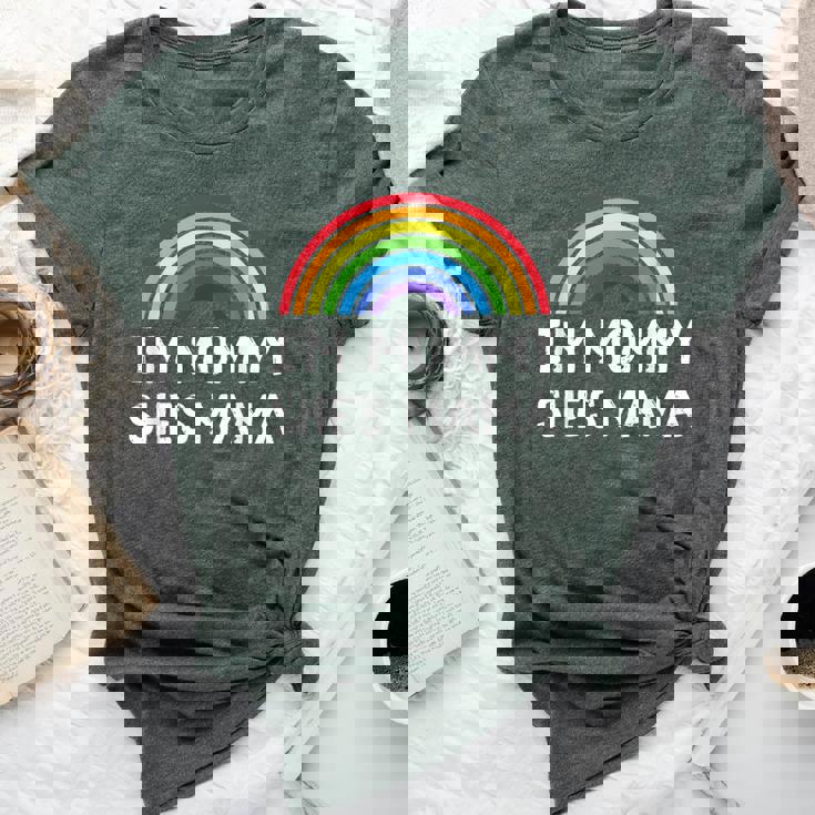 I'm Mama She's Mommy Lesbian Mom Gay Pride Lgbt Mother Bella Canvas T-shirt