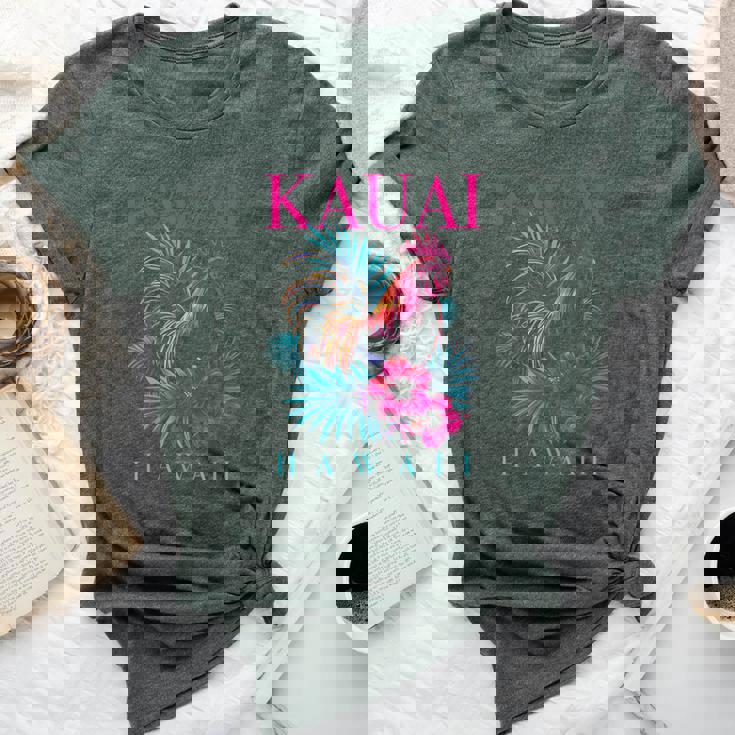 Kauai Hawaii Chicken Hawaii Hawaii Hibiscus Flowers Vintage Bella Canvas T-shirt