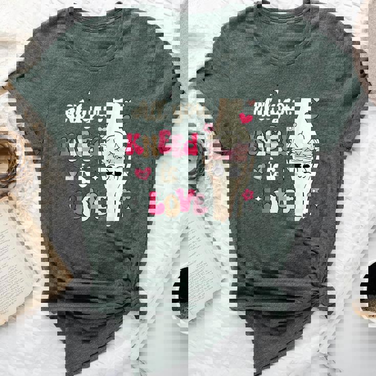 All You Kneed Is Love Valentine Nurse Orthopedic Surgeon Bella Canvas T-shirt