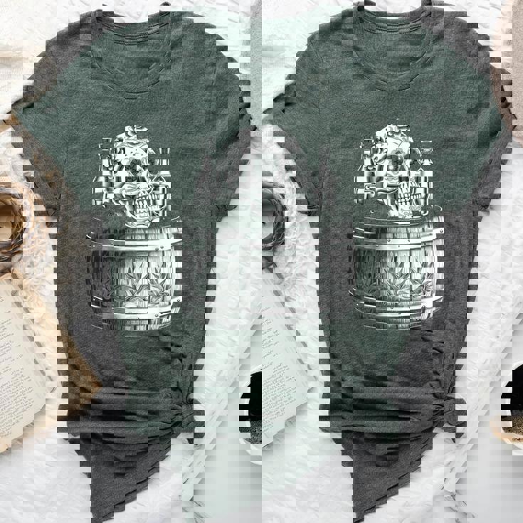 Mexico Vintage Skeleton Tequila Dia De Los Muertos Mexican Bella Canvas T-shirt