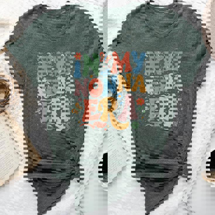 In My Nonna Era Retro Groovy Nonna Butterfly Bella Canvas T-shirt