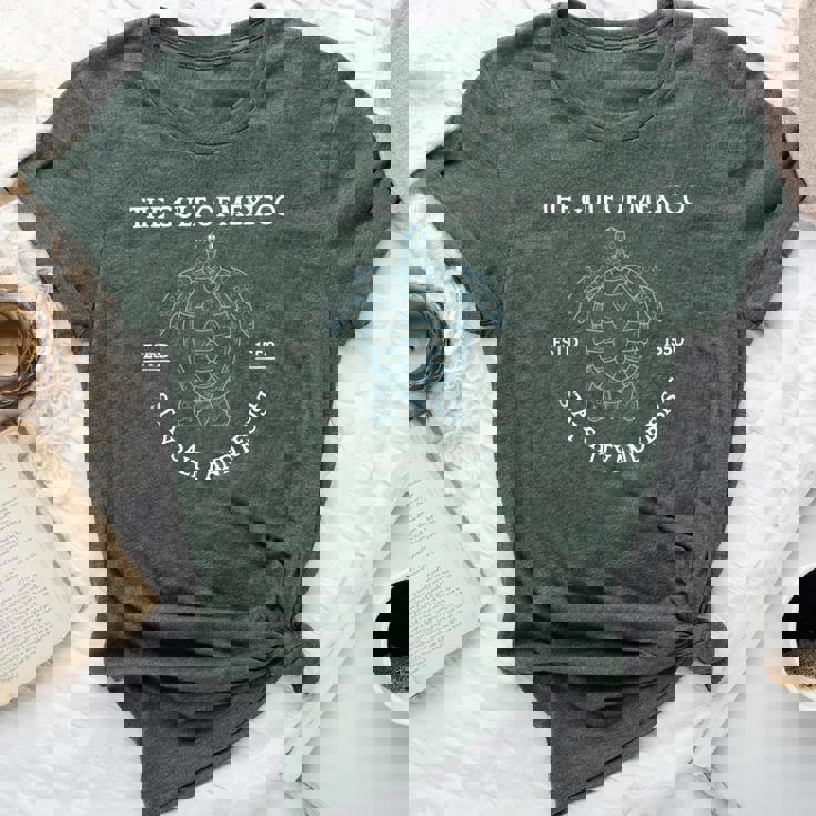 Graphic Sea Turtle Gulf Of Mexico Est 1550 Bella Canvas T-shirt