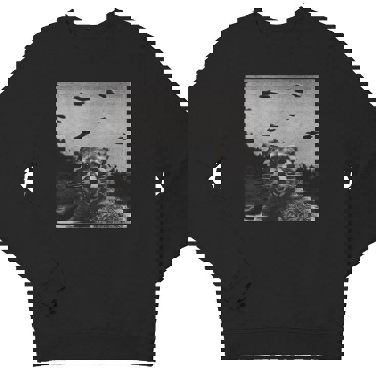 Alien UFO Raccoon Youth Sweatshirt - Unique Space Fun