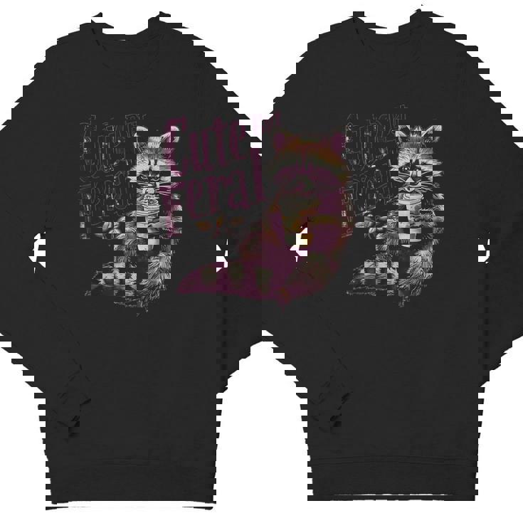 Groovy This Little Light-Of Mine Dumpster Fire Raccoon Youth Crewneck Sweatshirt