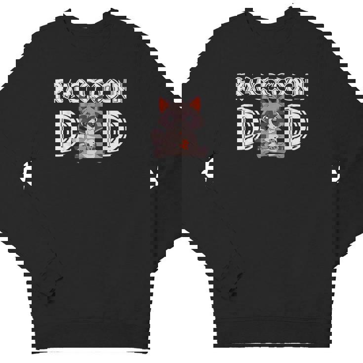 Raccoon Dad Crewneck Sweatshirt - Fun Father's Day Gift