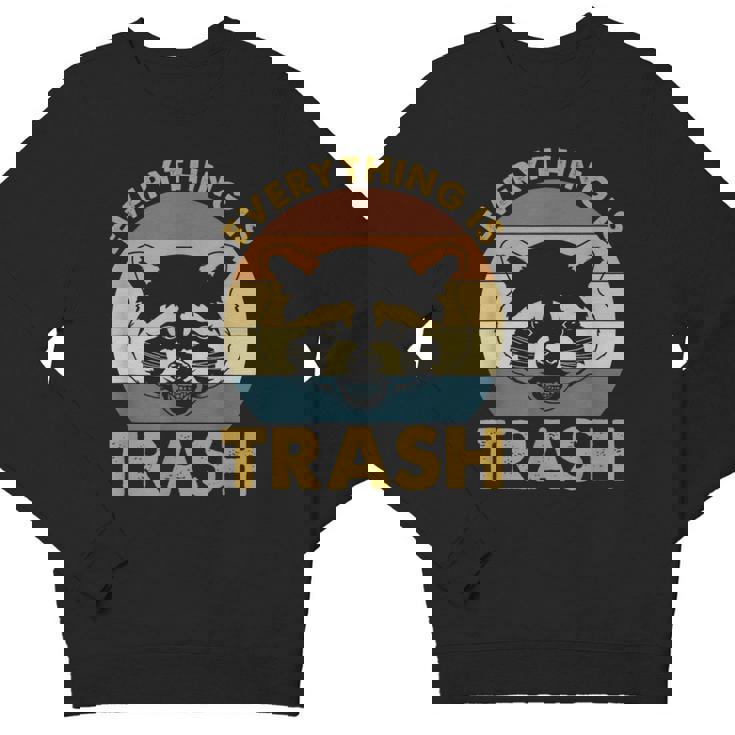 Raccoon Lovers Youth Crewneck Sweatshirt - Trash Theme Vintage