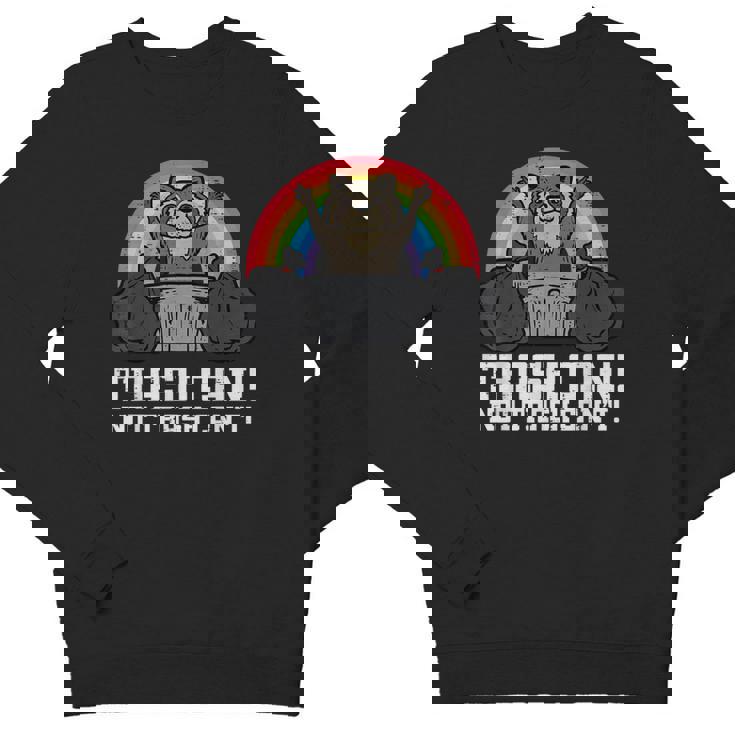 Raccoon Trash Can Not Cant Street Cat Men Women Kids Youth Crewneck Sweatshirt