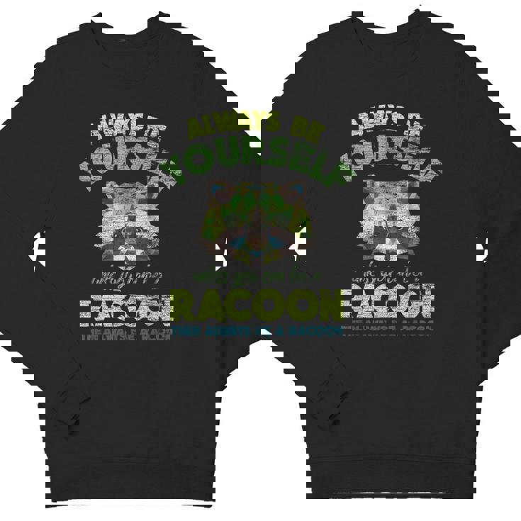Raccoon Youth Crewneck Sweatshirt - Fun & Playful Wildlife Theme