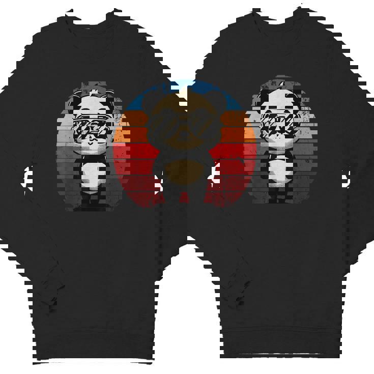 Retro Panda BBQ Pool Party Youth Sweatshirt - Fun & Stylish