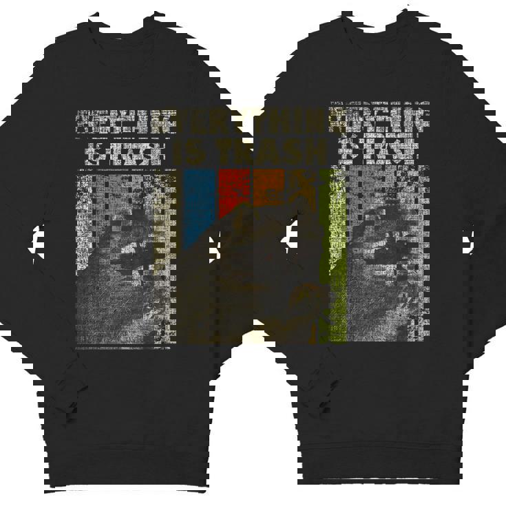 Retro Raccoon Lover Youth Sweatshirt - Fun Camping Style