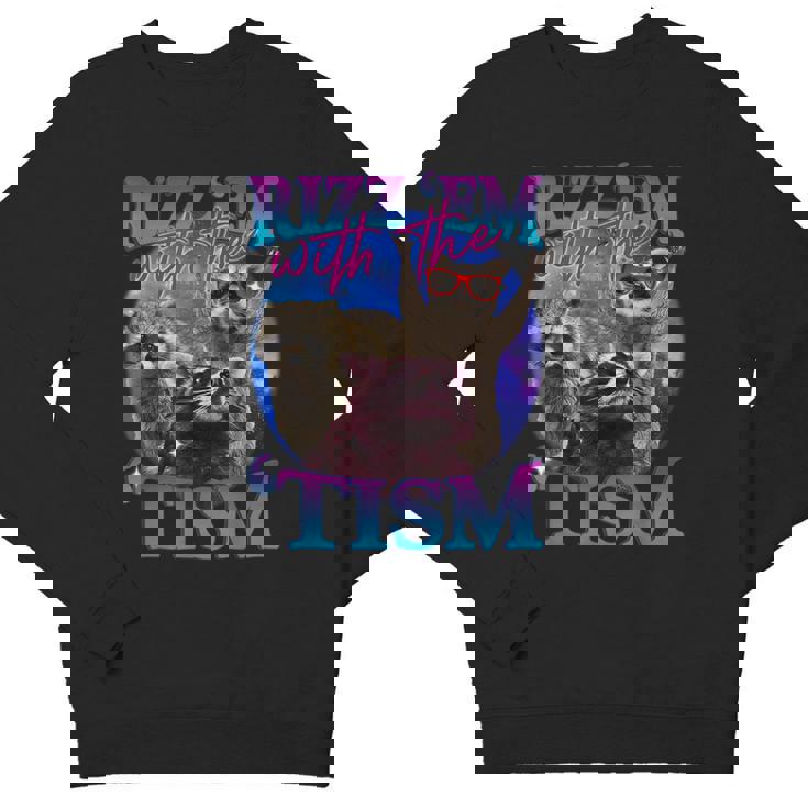 Retro Raccoon Meme Kids Sweatshirt | Youth Crewneck | Funny & Unique