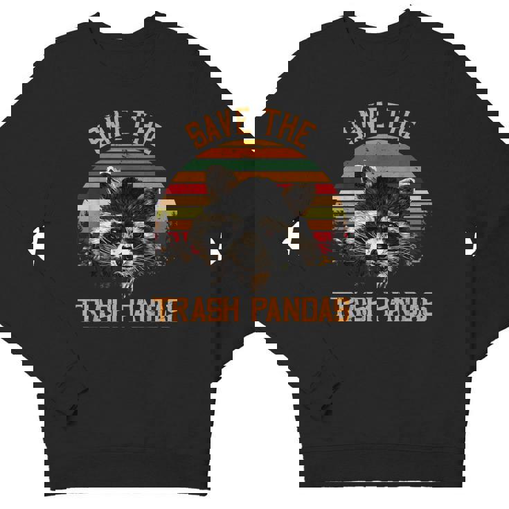 Save The Trash Pandas Raccoon Youth Sweatshirt | Animal Crewneck