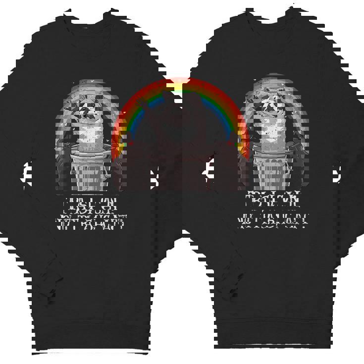 Trash Panda Raccoon Youth Crewneck Sweatshirt - Fun Animal Design