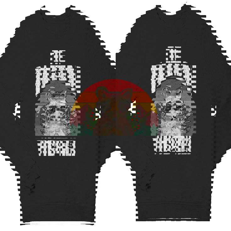 Vintage Retro Raccoon Lover Youth Crewneck Sweatshirt