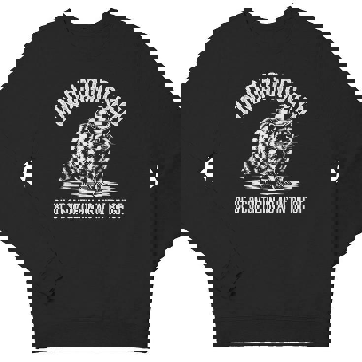 Youth Crewneck Sweatshirt - Raccoon Cowboy Theme | Fun & Quirky